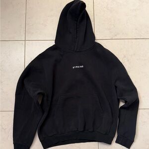 Gym King Black "Training Division" Oversized Hoodie - XXL